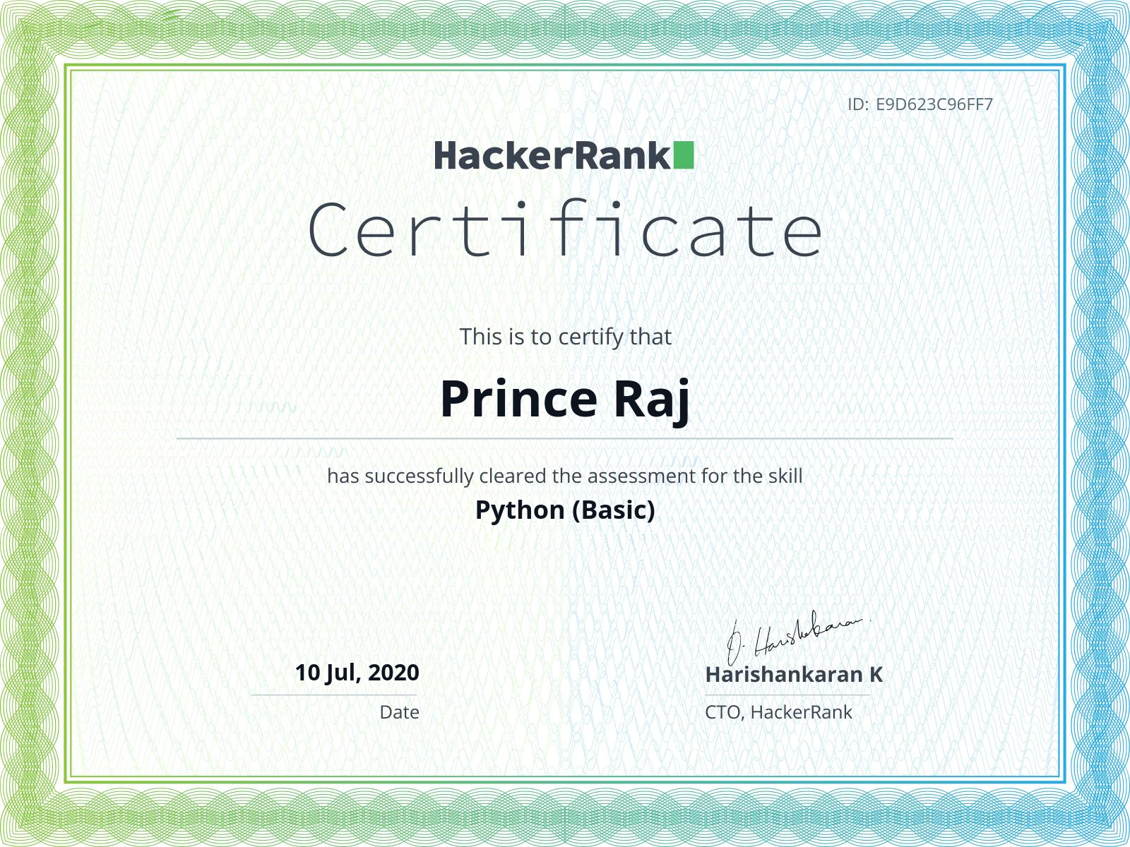 Python Certification